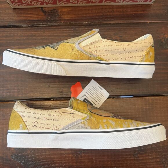 Vans x Vincent Van Gogh Skull Classic Slip-On Shoes main image 7